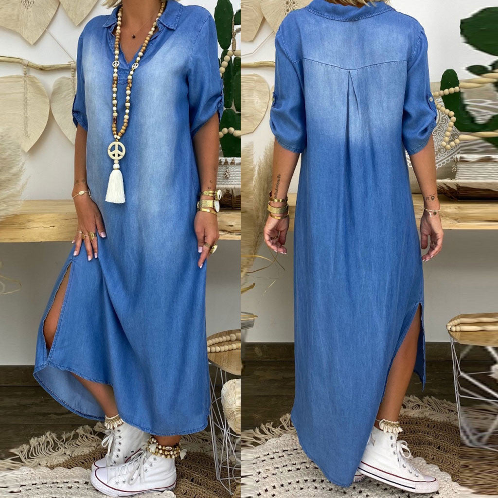 Isla™ Summer Denim Dress