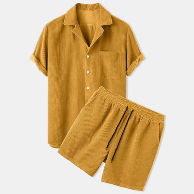 JAYDEN™ Men's Corduroy Short Set