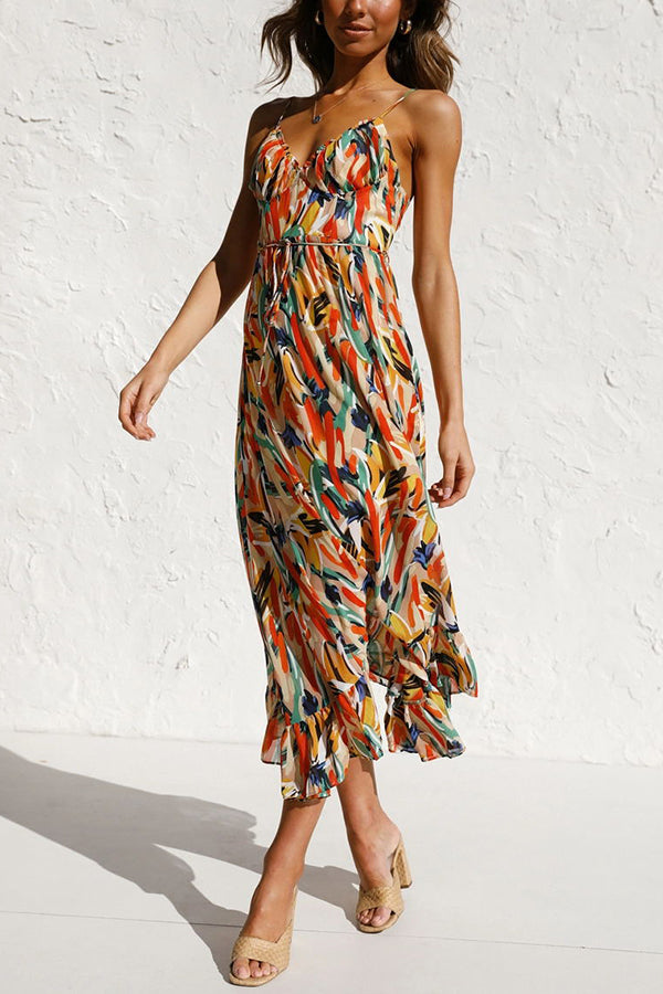 Cicie™ Colorful Midi Dress