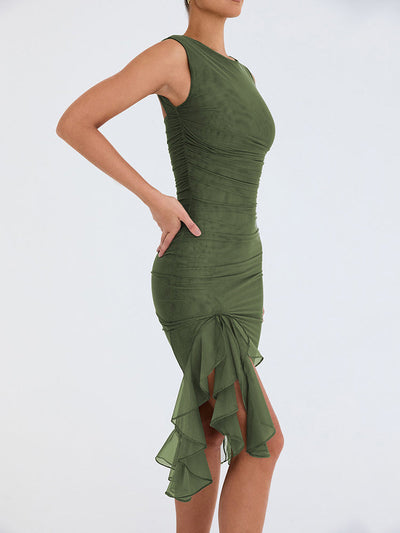 Mozision™ Elegant Midi Dress