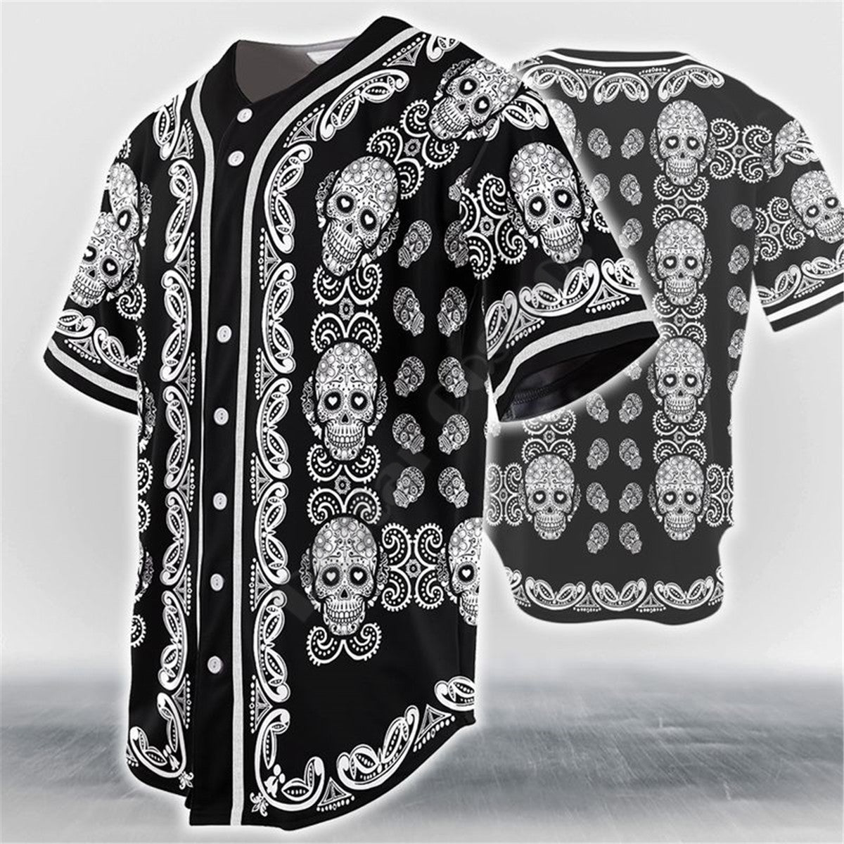 Pitcher™ Baseball Skull Jersey